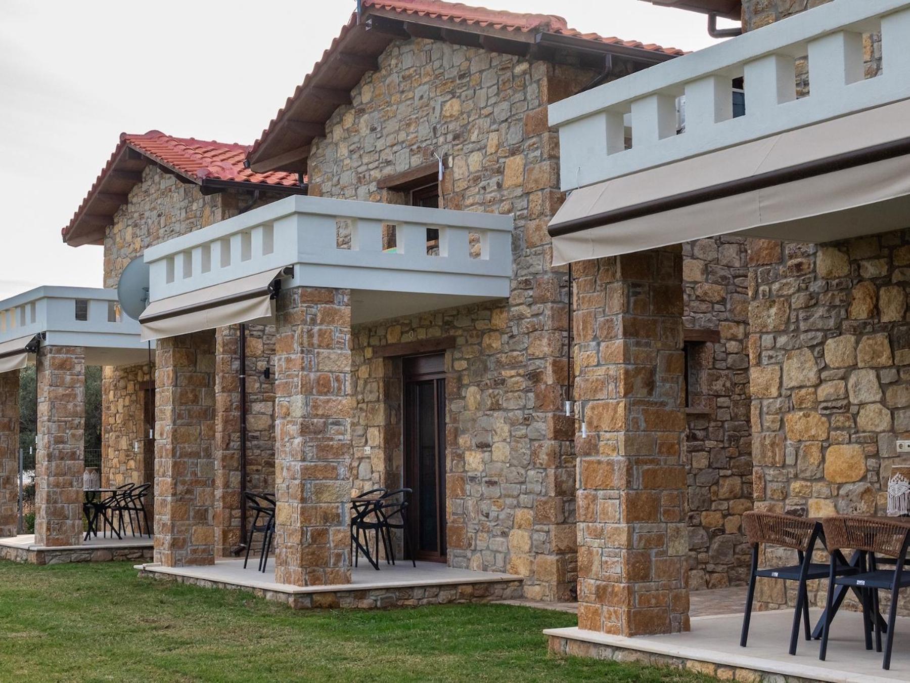 Alsalos Stone Villas By Halkidiki Villas Άγιος Νικόλαος Εξωτερικό φωτογραφία